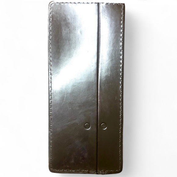 CELINE Brown Leather and Canvas Oversized Briefcase Suitcase Brass Locks ~1980’s - Picture 6 of 17